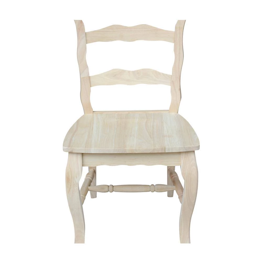 Versailles Unfinished Wood Side Chair (Set of 2) by International Concepts 11 Versailles Unfinished Wood Side Chair (Set of 2) by International Concepts - Image 11