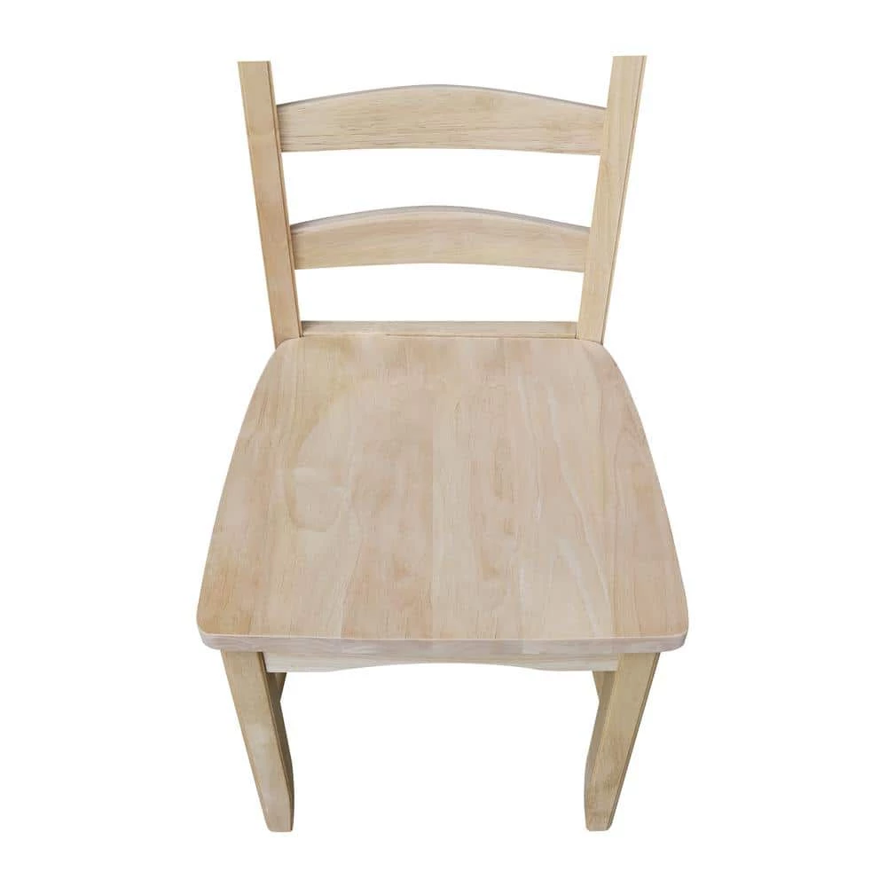 Magnolia Unfinished Dining Side Chair (Set of 2) by International Concepts 3 Magnolia Unfinished Dining Side Chair (Set of 2) by International Concepts - Image 3