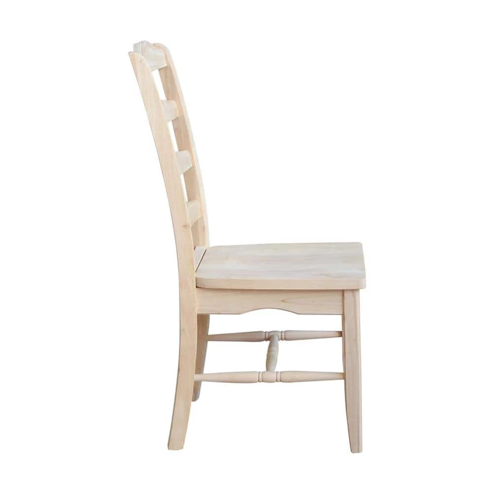 Magnolia Unfinished Dining Side Chair (Set of 2) by International Concepts 2 Magnolia Unfinished Dining Side Chair (Set of 2) by International Concepts - Image 2