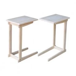 Unfinished End Table by International Concepts -International Concepts Sales unfinished international concepts end side tables ot 10 1f 1000