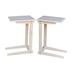 Unfinished End Table by International Concepts -International Concepts Sales unfinished international concepts end side tables ot 10 fa 1000