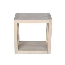 Hampton Unfinished Accent Table by International Concepts