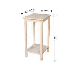 Portman Unfinished End Table by International Concepts -International Concepts Sales unfinished international concepts end side tables ot 42 40 1000
