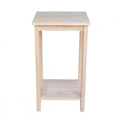 Portman Unfinished End Table by International Concepts