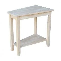 Keystone Unfinished End Table by International Concepts