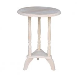 Unfinished End Table by International Concepts