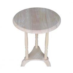 Unfinished End Table by International Concepts -International Concepts Sales unfinished international concepts end side tables ot 601 a0 1000