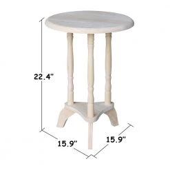 Unfinished End Table by International Concepts -International Concepts Sales unfinished international concepts end side tables ot 601 c3 1000
