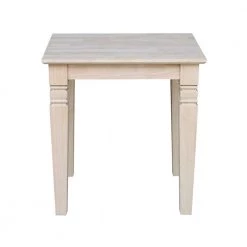 Java Unfinished End Table by International Concepts