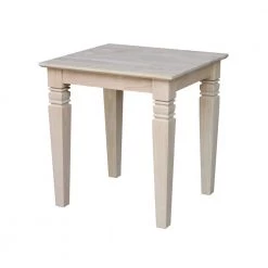 Java Unfinished End Table by International Concepts -International Concepts Sales unfinished international concepts end side tables ot 60e 66 1000