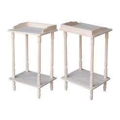Unfinished End Table by International Concepts -International Concepts Sales unfinished international concepts end side tables ot 94 4f 1000