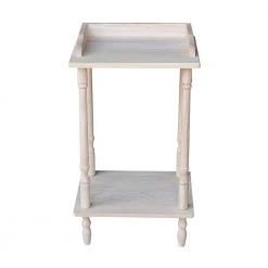 Unfinished End Table by International Concepts