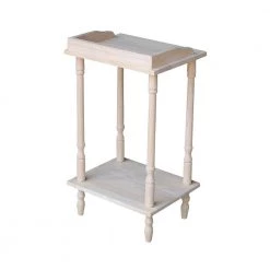Unfinished End Table by International Concepts -International Concepts Sales unfinished international concepts end side tables ot 94 66 1000