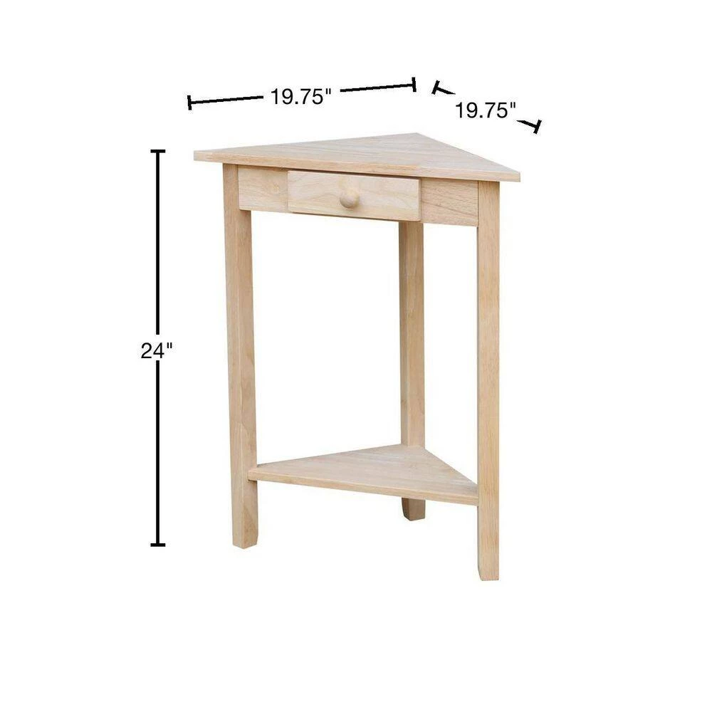 Unfinished Storage End Table by International Concepts 3 Unfinished Storage End Table by International Concepts - Image 3