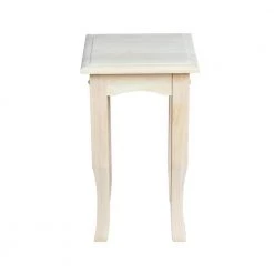 Unfinished End Table by International Concepts