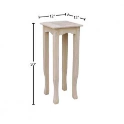 Unfinished End Table by International Concepts -International Concepts Sales unfinished international concepts end side tables tt30 40 1000