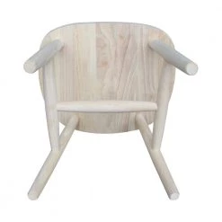 Unfinished Wood Kids Chair (Set of 2) by International Concepts -International Concepts Sales unfinished international concepts kids chairs 1124p 1d 1000