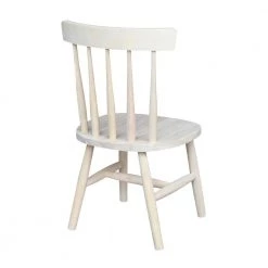 Unfinished Wood Kids Chair (Set of 2) by International Concepts -International Concepts Sales unfinished international concepts kids chairs 1124p 66 1000