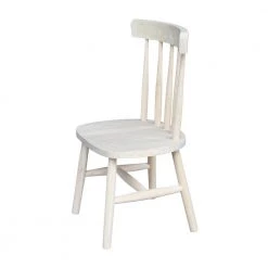 Unfinished Wood Kids Chair (Set of 2) by International Concepts -International Concepts Sales unfinished international concepts kids chairs 1124p a0 1000