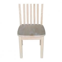 Unfinished Wood Kids Chair (Set of 2) by International Concepts -International Concepts Sales unfinished international concepts kids chairs 263p 1f 1000