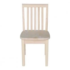 Unfinished Wood Kids Chair (Set of 2) by International Concepts