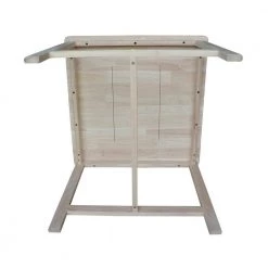 3-Piece Unfinished Children's Table and Chair Set by International Concepts -International Concepts Sales unfinished international concepts kids tables chairs 2027 1d 1000