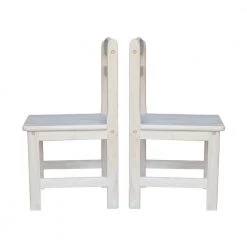 3-Piece Unfinished Children's Table and Chair Set by International Concepts -International Concepts Sales unfinished international concepts kids tables chairs 2027 1f 1000