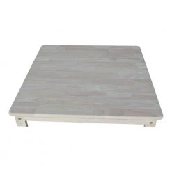 3-Piece Unfinished Children's Table and Chair Set by International Concepts -International Concepts Sales unfinished international concepts kids tables chairs 2027 4f 1000