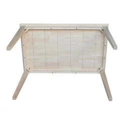 Unfinished Solid Wood Dining Table by International Concepts -International Concepts Sales unfinished international concepts kitchen dining tables k 3048 30s 1f 1000