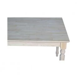 Unfinished Solid Wood Dining Table by International Concepts -International Concepts Sales unfinished international concepts kitchen dining tables k 3048 330t 4f 1000