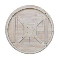 Sophia 30 in. Unfinished Round Solid Wood Pedestal Table by International Concepts -International Concepts Sales unfinished international concepts kitchen dining tables k 30rt 11b 44 1000