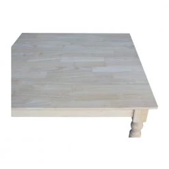 Unfinished Dining Table by International Concepts -International Concepts Sales unfinished international concepts kitchen dining tables k 3636 330t 4f 1000