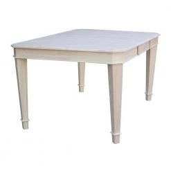 Unfinished Butterfly Leaf Dining Table by International Concepts -International Concepts Sales unfinished international concepts kitchen dining tables k 4040xbt 60b 40 1000