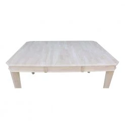 Unfinished Butterfly Leaf Dining Table by International Concepts -International Concepts Sales unfinished international concepts kitchen dining tables k 4040xbt 60b 4f 1000