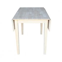 Unfinished Dual Drop Leaf Dining Table by International Concepts 14 Unfinished Dual Drop Leaf Dining Table by International Concepts -International Concepts Sales unfinished international concepts kitchen dining tables t 40ds 1f 1000