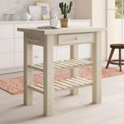 Unfinished Kitchen Utility Table with Drawer by International Concepts -International Concepts Sales unfinished international concepts kitchen prep tables wc 3624 fa 1000