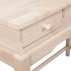 Unfinished 40 in. W Vanity Table by International Concepts -International Concepts Sales unfinished international concepts makeup vanities dt 2 77 1000