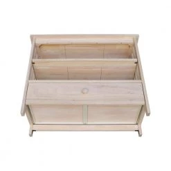 Mission 35 in. Unfinished Wood Corner TV Stand with 1 Drawer Fits TVs Up to 36 in. with Cable Management by International Concepts 14 Mission 35 in. Unfinished Wood Corner TV Stand with 1 Drawer Fits TVs Up to 36 in. with Cable Management by International Concepts -International Concepts Sales unfinished international concepts tv stands tv 27 1d 1000