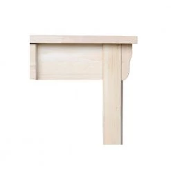 45 in. Rectangular Unfinished 1 Drawer Writing Desk with Solid Wood Material by International Concepts -International Concepts Sales unfinished international concepts writing desks of 921263 44 1000