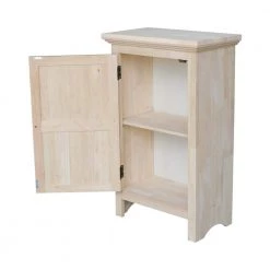 Unfinished Storage Cabinet by International Concepts 19 Unfinished Storage Cabinet by International Concepts -International Concepts Sales unfinished wood international concepts accent cabinets cu 125 1f 1000