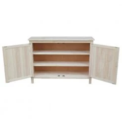 Unfinished Storage Cabinet by International Concepts -International Concepts Sales unfinished wood international concepts accent cabinets cu 160 fa 1000