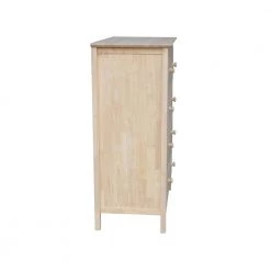 Brooklyn 4-Drawer Unfinished Wood Chest of Drawers by International Concepts -International Concepts Sales unfinished wood international concepts chest of drawers bd 8004 44 1000