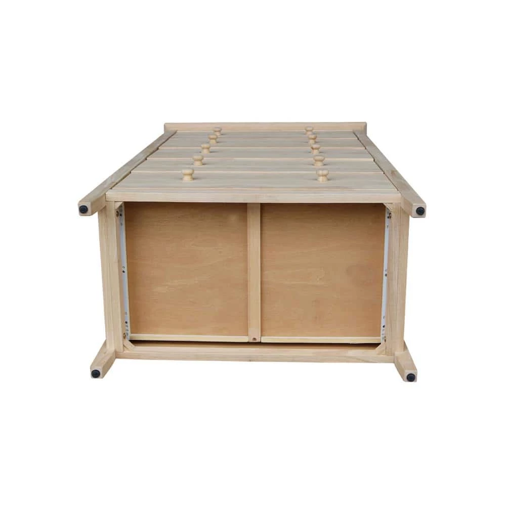 Brooklyn 5-Drawer Unfinished Wood Chest by International Concepts 3 Brooklyn 5-Drawer Unfinished Wood Chest by International Concepts - Image 3