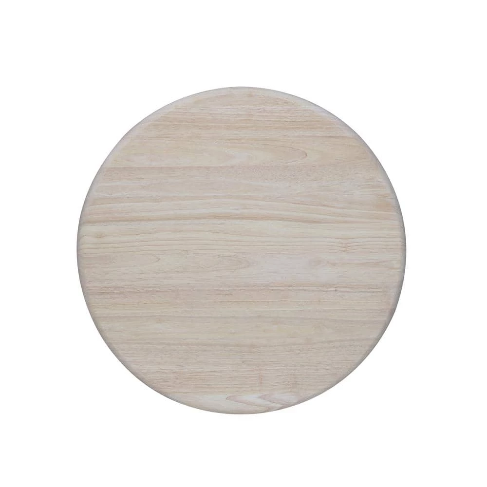 23 in. Unfinished Medium Round Wood Coffee Table by International Concepts 3 23 in. Unfinished Medium Round Wood Coffee Table by International Concepts - Image 3