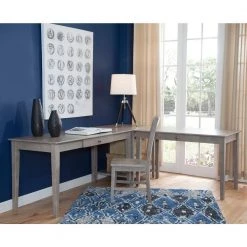 26 in. Unfinished Solid Wood Wide Printer Table by International Concepts -International Concepts Sales unfinished wood international concepts computer desks of 63 31 1000