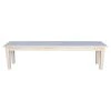 Unfinished Bench by International Concepts