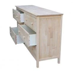 Brooklyn 6-Drawer Unfinished Wood Dresser by International Concepts 19 Brooklyn 6-Drawer Unfinished Wood Dresser by International Concepts -International Concepts Sales unfinished wood international concepts dressers bd 8006 1f 1000