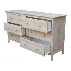 Brooklyn 6-Drawer Unfinished Wood Dresser by International Concepts 15 Brooklyn 6-Drawer Unfinished Wood Dresser by International Concepts -International Concepts Sales unfinished wood international concepts dressers bd 8006 a0 1000