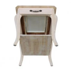 Cambria Unfinished End Table by International Concepts -International Concepts Sales unfinished wood international concepts end side tables ot 18e 1d 1000