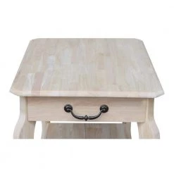 Cambria Unfinished End Table by International Concepts -International Concepts Sales unfinished wood international concepts end side tables ot 18e a0 1000